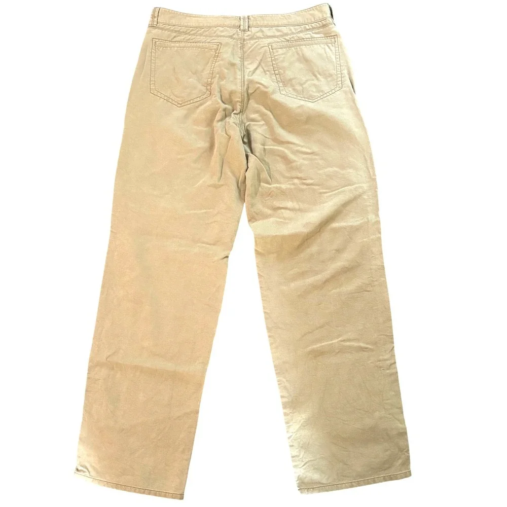 Tommy Bahama Mens 35x34 Boracay Tencel Cotton Pants Khaki Tan‎ Straight Chinos
